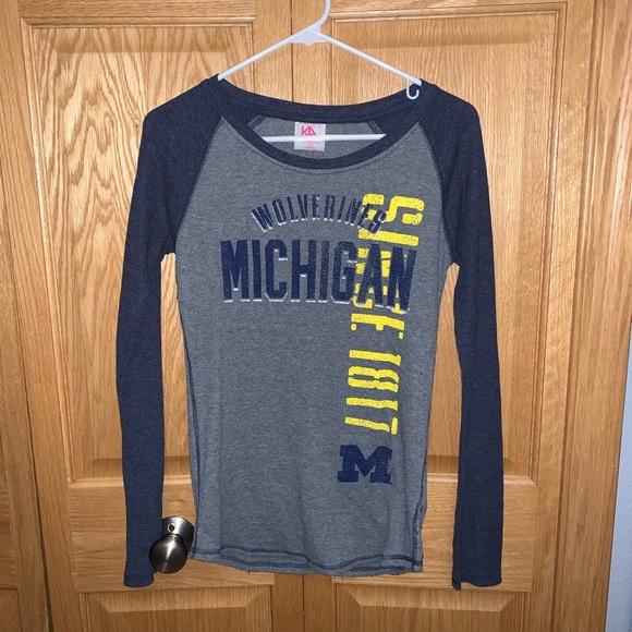 Knights Apparel Tops - Knights Apparel Michigan Wolverine Shirt